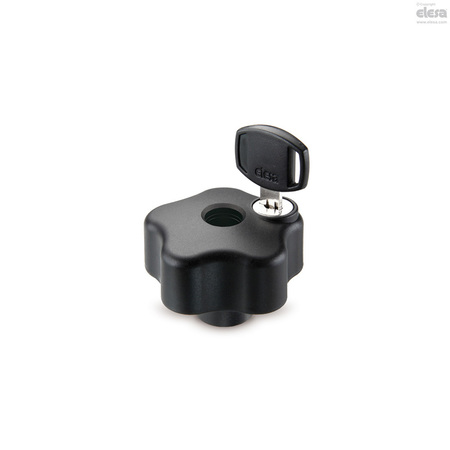 ELESA Boss, threaded hole, without cap, VLSK.63 FP-M8-U VLSK-FP